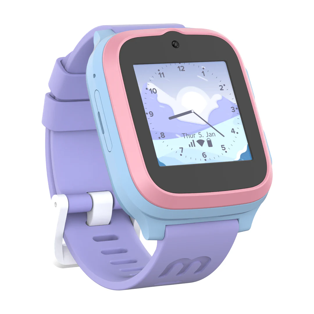 myFirst Fone S3 - 4G Kids Smart Watch with 1.4" Round AMOLED & GPS - Cotton Candy | 256-KW1401SA-CC02 - Image 3