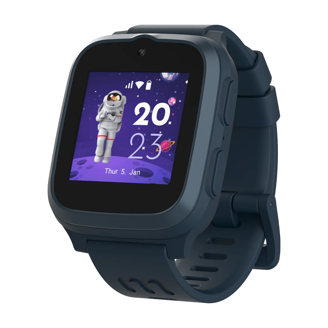 myFirst Fone S3 - 4G Kids Smart Watch with 1.4" Round AMOLED & GPS - Space Blue | 256-KW1401SE-SB01 - Image 2