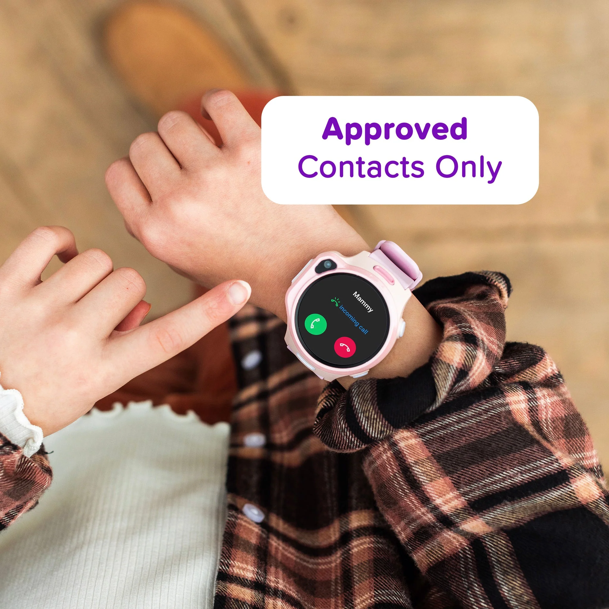 myFirst Fone S3 - 4G Kids Smart Watch with 1.4" Round AMOLED & GPS - Space Blue | 256-KW1401SE-SB01 - Image 4