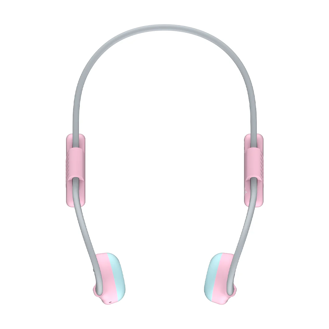 myFirst Headphones BC Wireless Lite - Bone Conduction, 85dB Safe, IP68 Waterproof - Pink | 256-FH8504SA-PK01 - Image 2