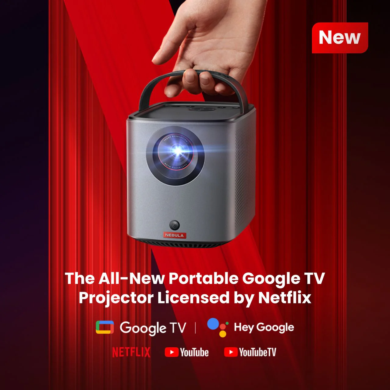 Nebula X1 Triple-Laser 4K Smart Projector | D23512F1 - Image 8