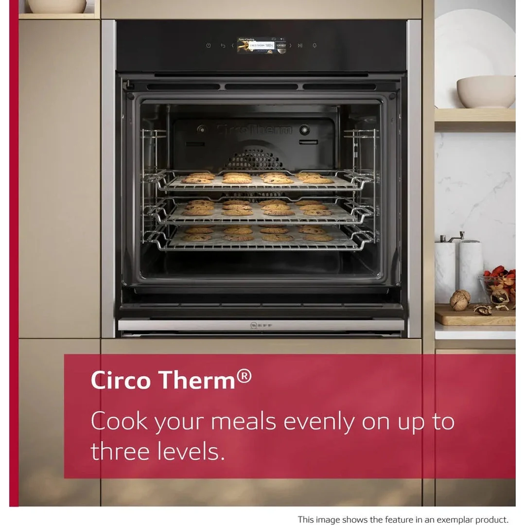 Neff N 70 Built-in oven 60 x 60 cm Graphite-Grey | B24CR31G0B - Image 7