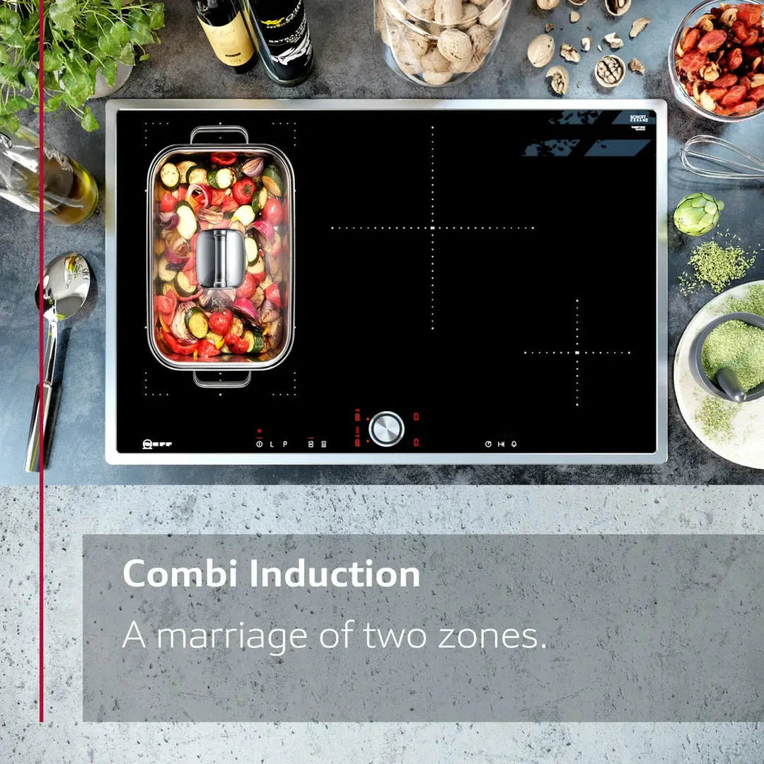 Neff N 70 Induction hob 80 cm Black | T58FHW1L0 - Image 5
