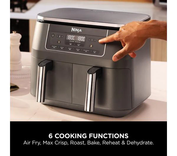 Ninja 6‑in‑1 Dual Zone Air Fryer 7.6 L | DZ300UK - Image 3