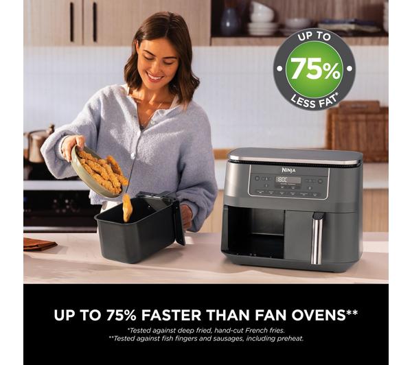 Ninja 6‑in‑1 Dual Zone Air Fryer 7.6 L | DZ300UK - Image 4