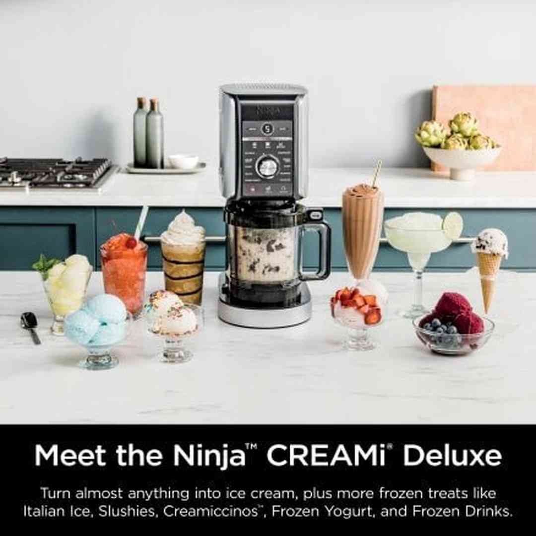 Ninja Creami Deluxe Ice Cream & Frozen Dessert Maker | NC501 - Image 3