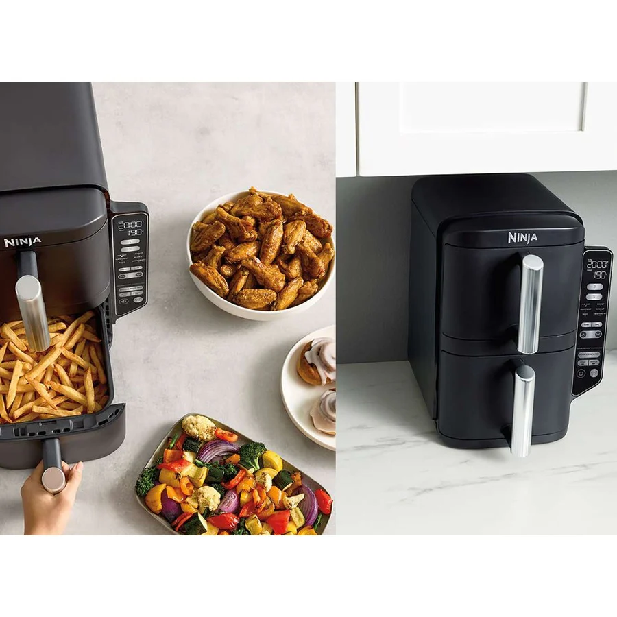 Ninja Double Stack 2-Drawer Air Fryer 7.6L – SL300UK - Image 12
