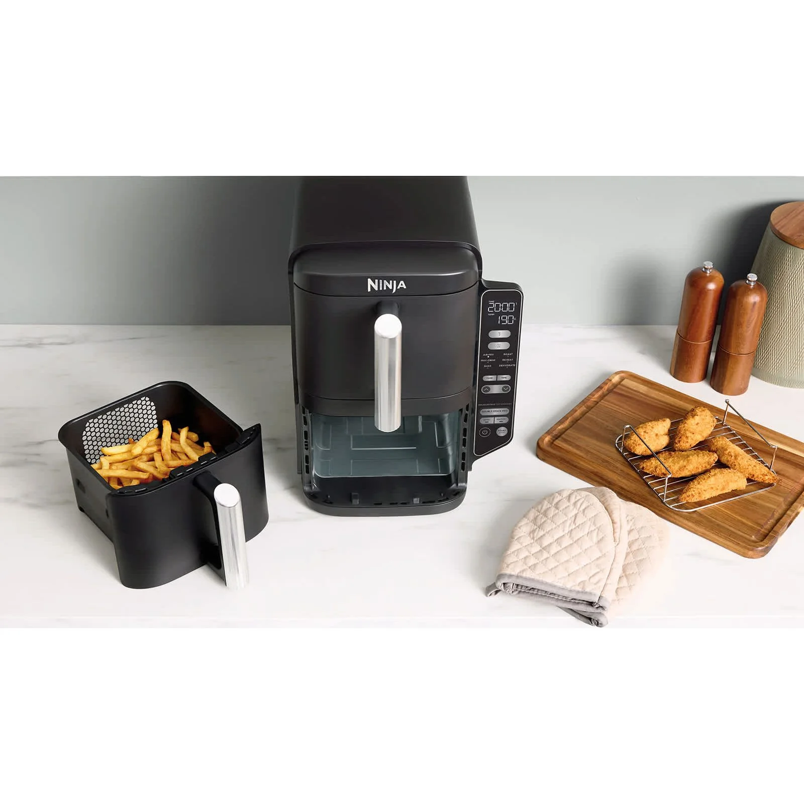 Ninja Double Stack 2-Drawer Air Fryer 7.6L – SL300UK - Image 14