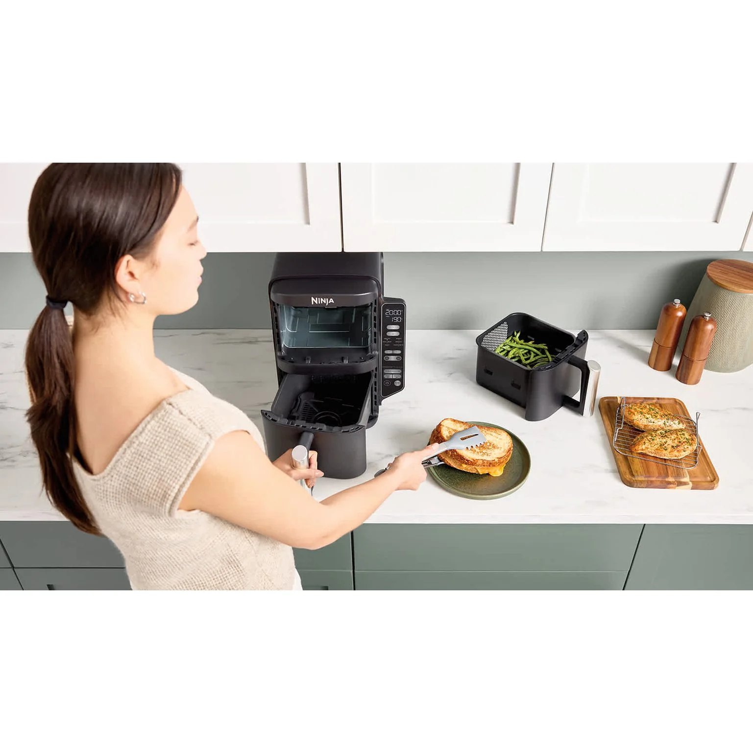 Ninja Double Stack 2-Drawer Air Fryer 7.6L – SL300UK - Image 17