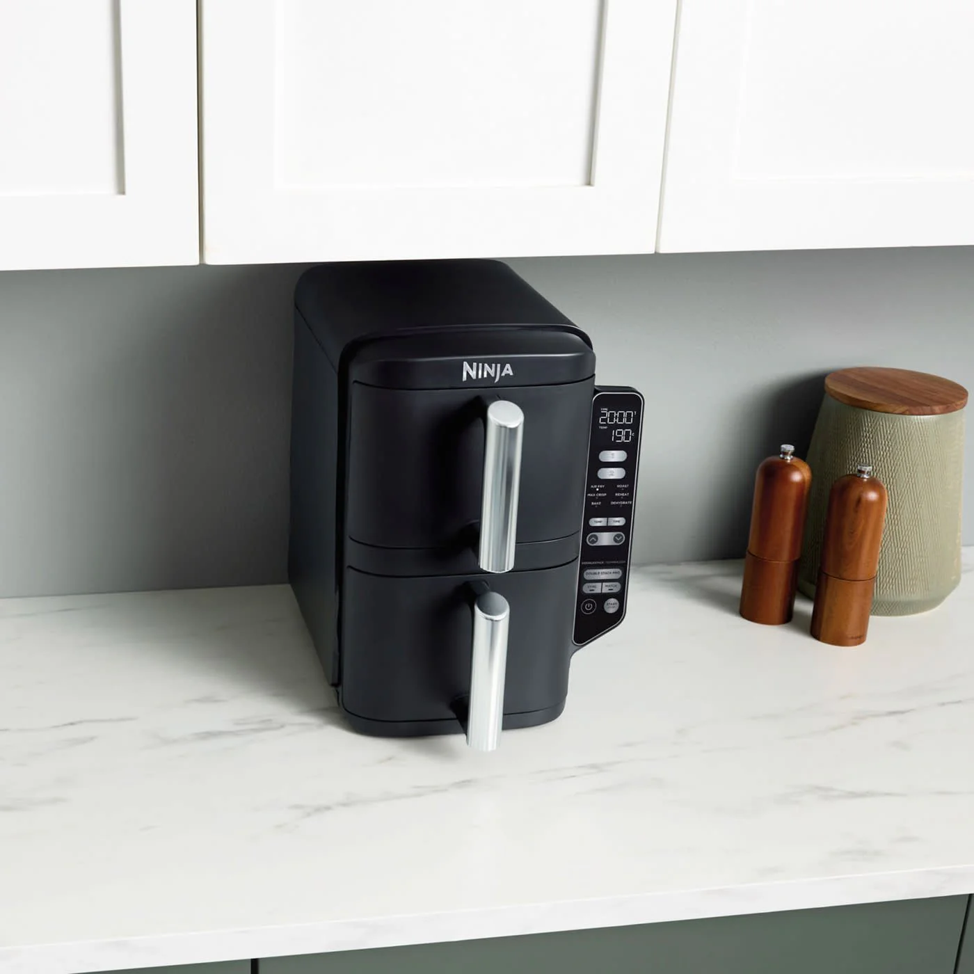 Ninja Double Stack 2-Drawer Air Fryer 7.6L – SL300UK - Image 2
