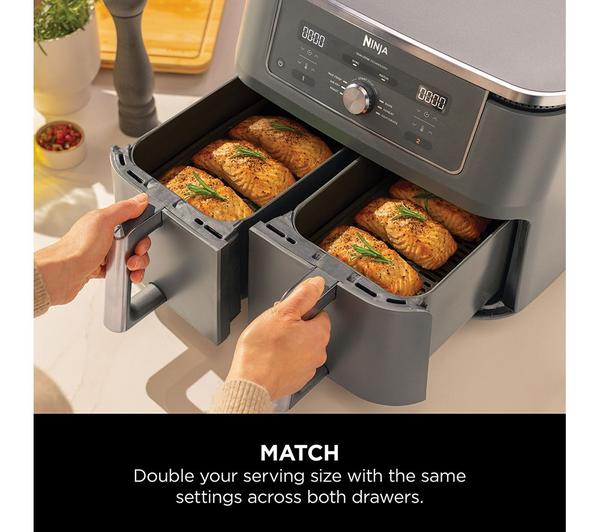 Ninja MAX 6‑in‑1 Dual Zone Air Fryer 9.5 L | DZ400UK - Image 3