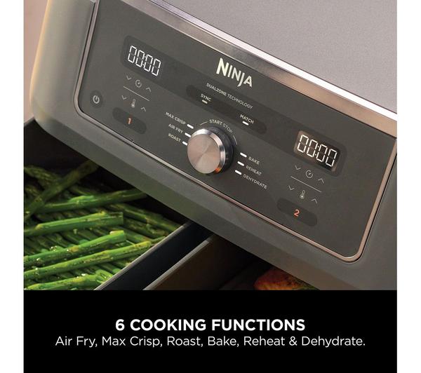 Ninja MAX 6‑in‑1 Dual Zone Air Fryer 9.5 L | DZ400UK - Image 4