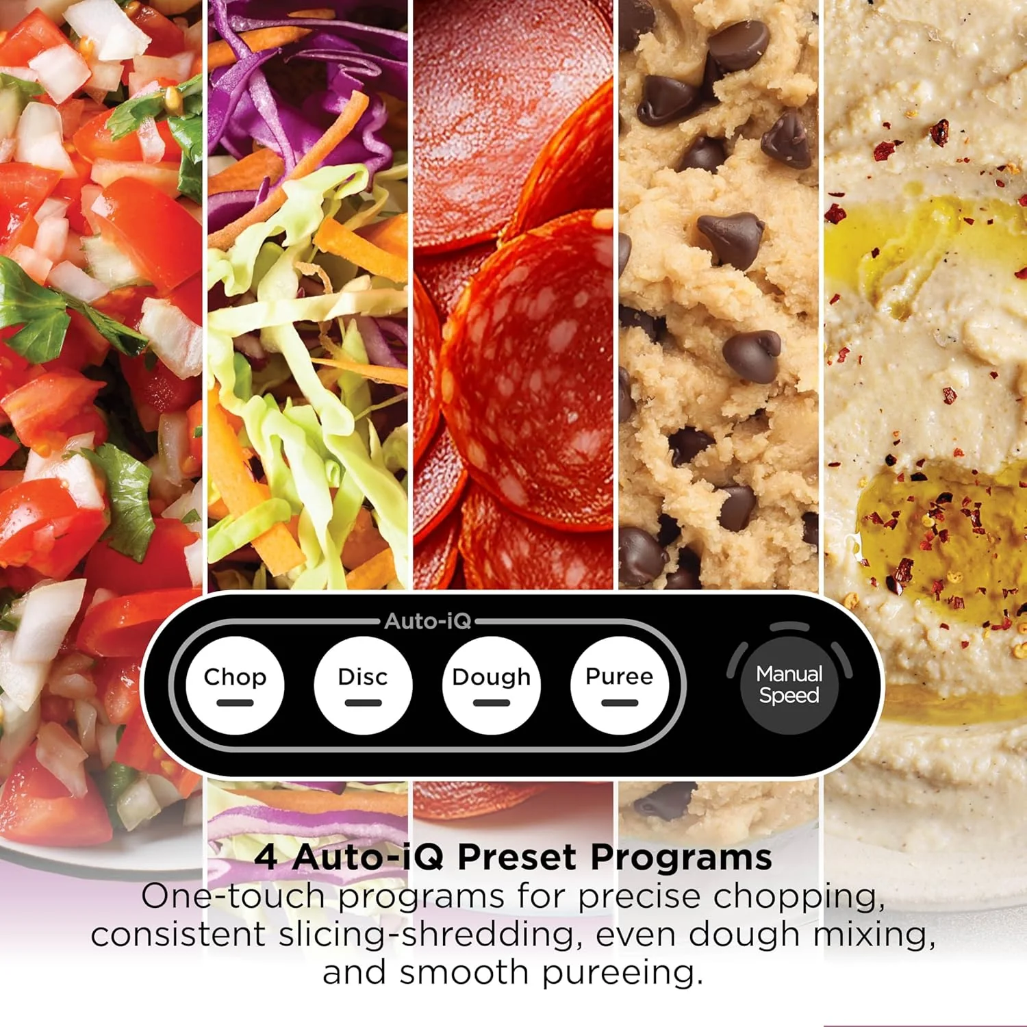 Ninja PrecisionPro 2.1L Food Processor with Auto Presets | BZ651UK - Image 3