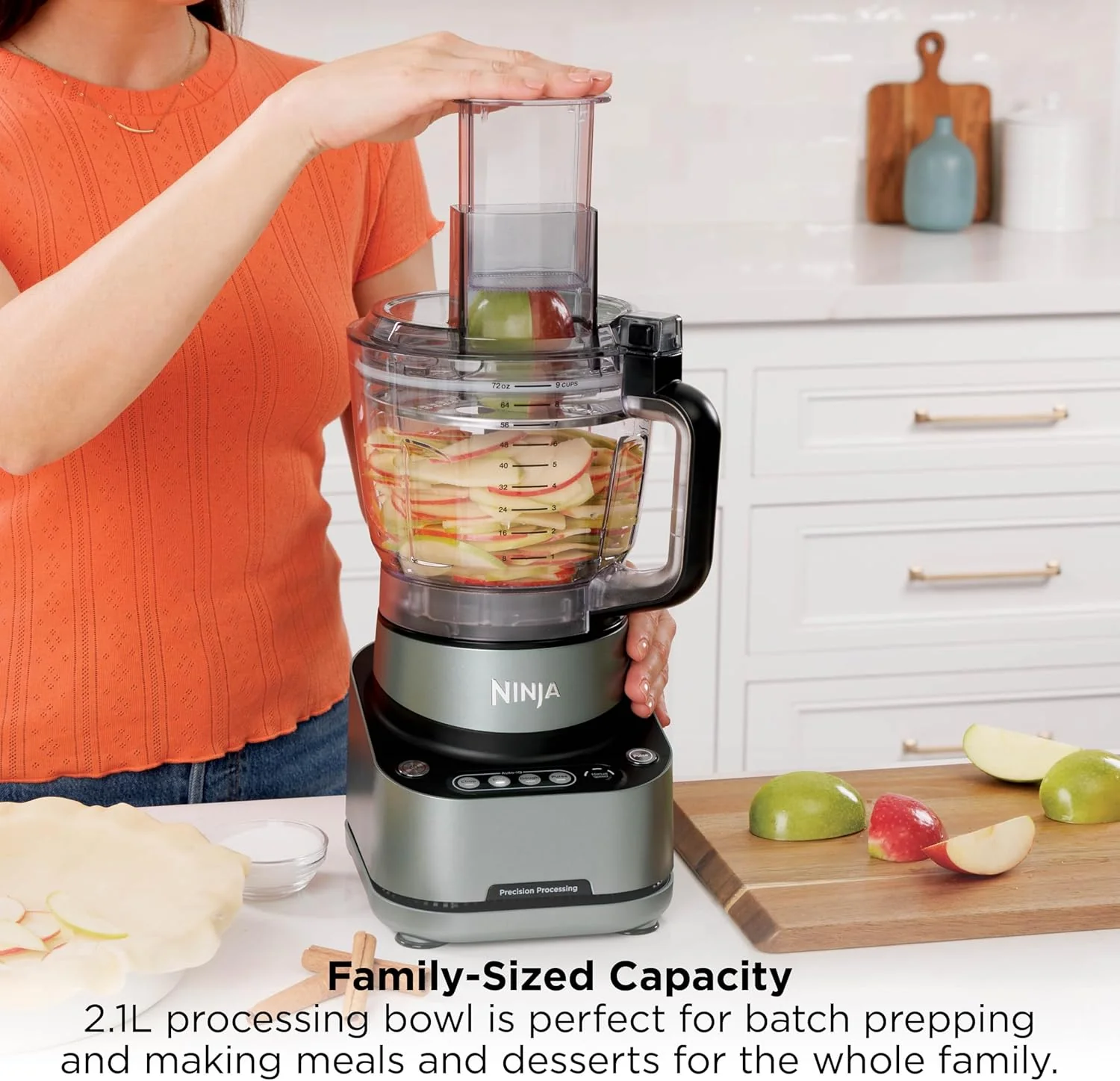 Ninja PrecisionPro 2.1L Food Processor with Auto Presets | BZ651UK - Image 4
