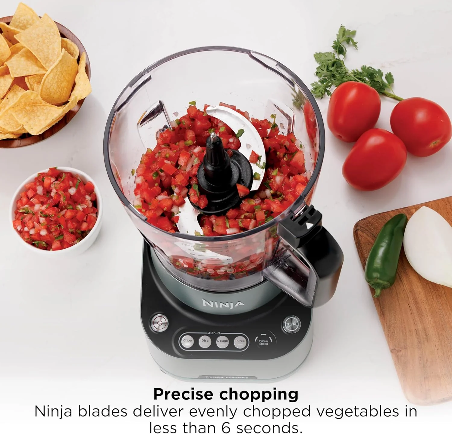 Ninja PrecisionPro 2.1L Food Processor with Auto Presets | BZ651UK - Image 5