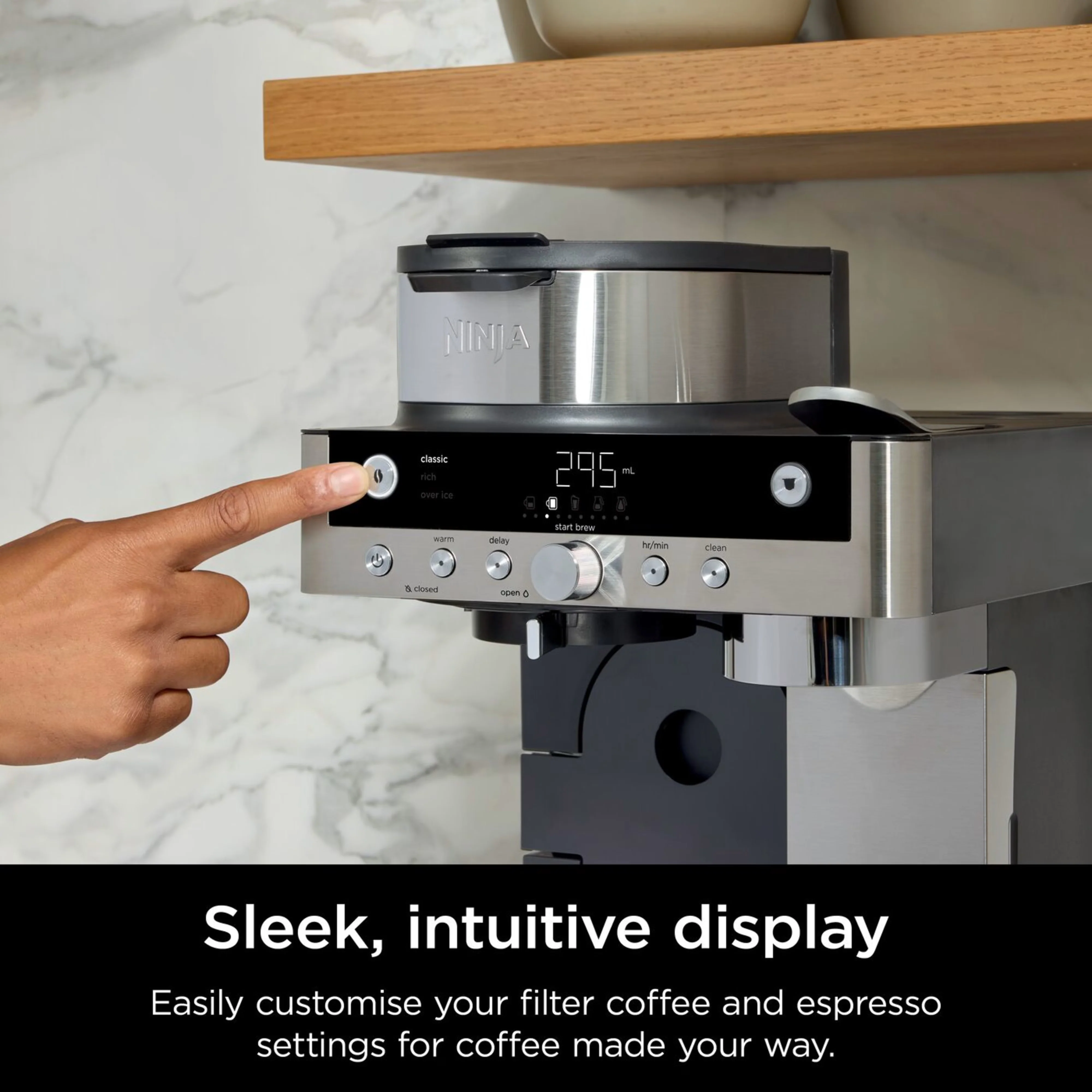 Ninja Prestige Dualbrew System 2-in-1 Coffee Machine | CFN802UK - Image 7