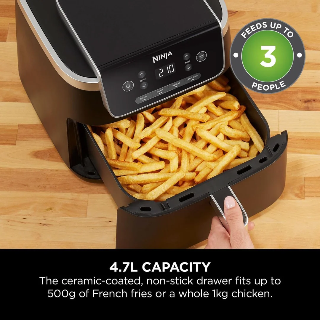 Ninja Pro 4.7L Air Fryer - Black | AF140UK - Image 7
