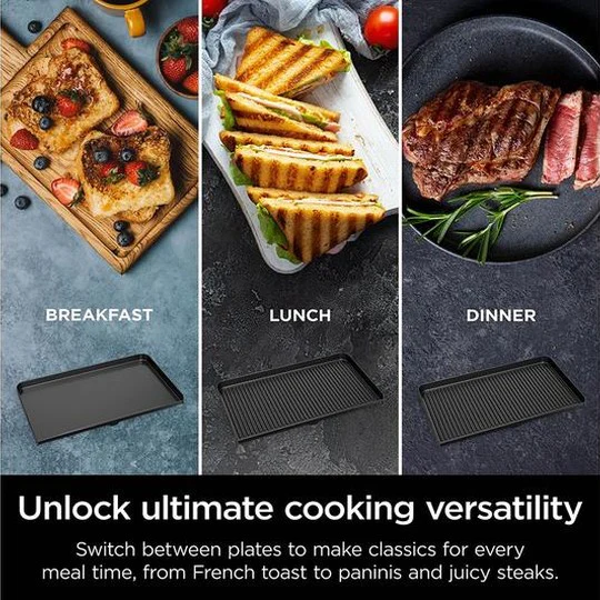 Ninja Sizzle Pro XL Indoor Grill & Flat Plate | GX101UK - Image 4