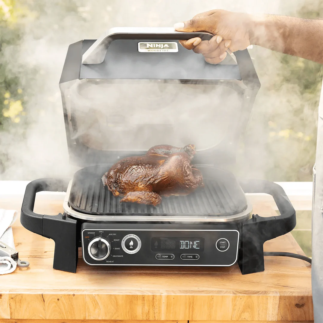 Ninja Woodfire Electric Outdoor BBQ Grill & Smoker | OG701UK - Image 4