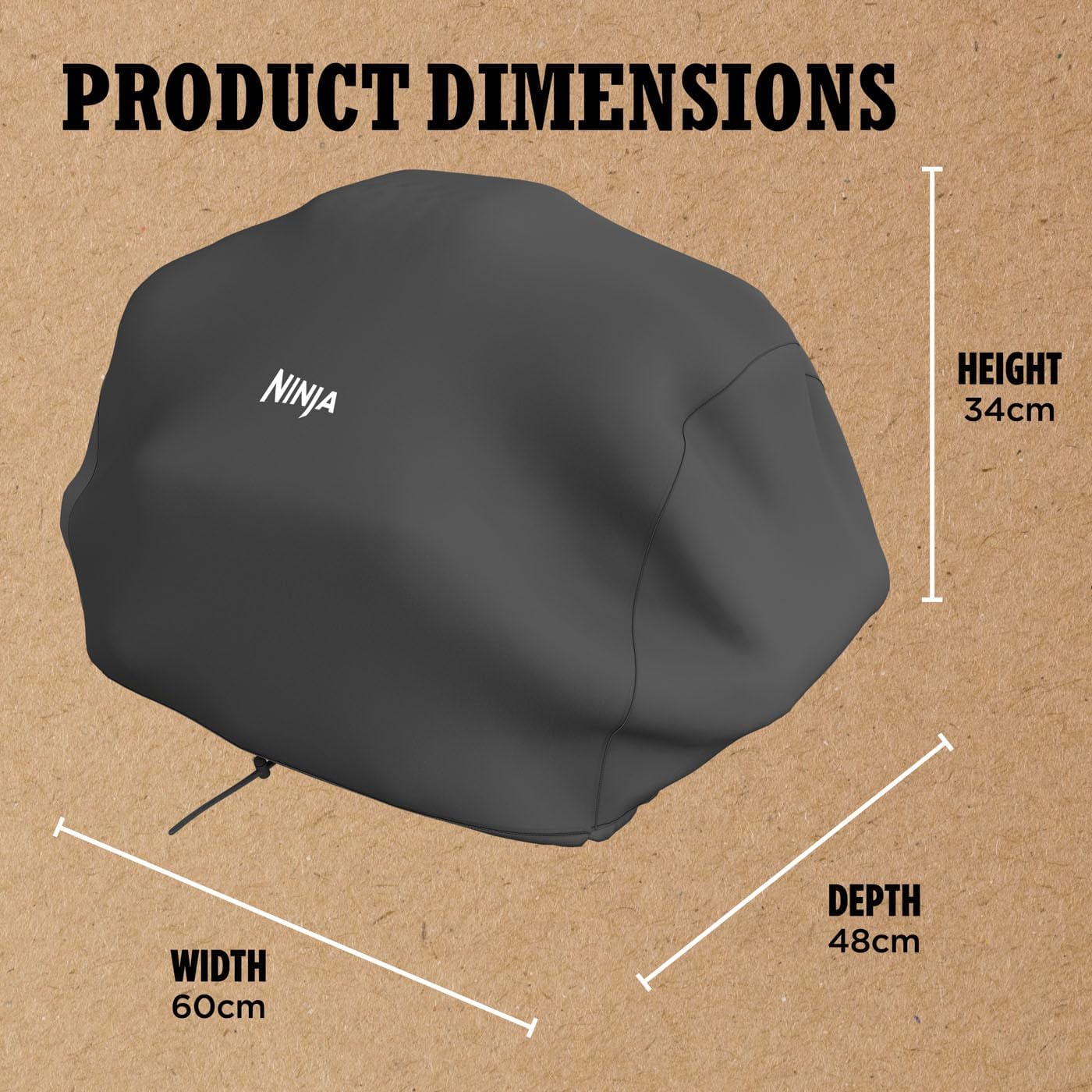 Ninja Woodfire Grill Cover - Compatible with Ninja Woodfire Electric BBQ Grill | XSKCOVEREUUK - Image 2