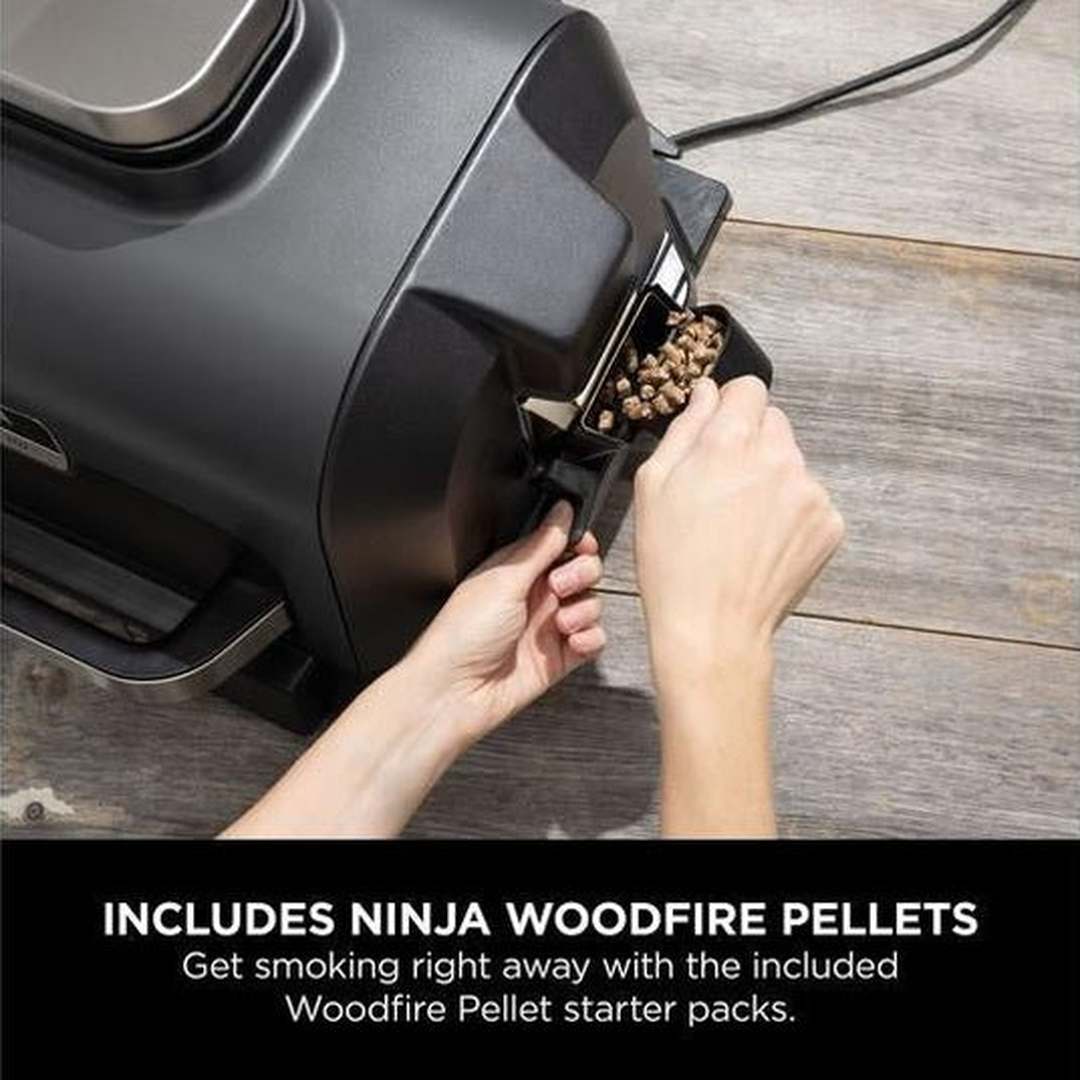 Ninja Woodfire XL Electric Outdoor BBQ Grill & Smoker | OG850UK - Image 4
