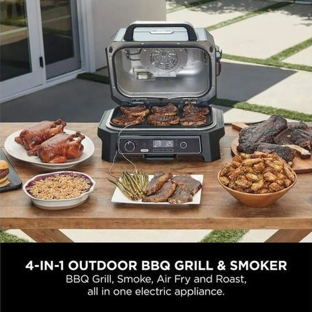 Ninja Woodfire XL Electric Outdoor BBQ Grill & Smoker | OG850UK - Image 6