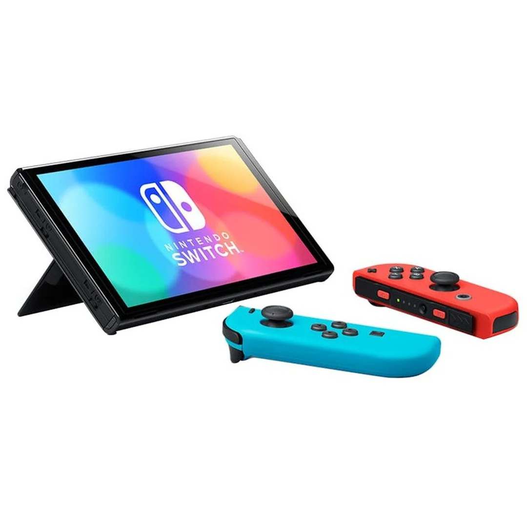 Nintendo Switch OLED Model - Neon Blue/Neon Red | 10007457 - Image 2