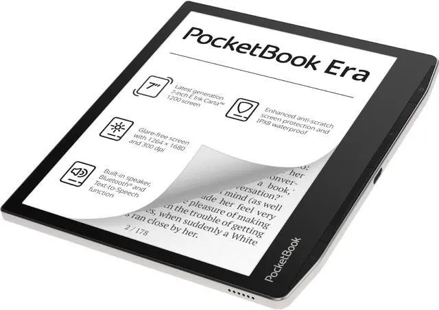 PocketBook Era - 7" E Ink Carta 1200 E-Reader - Stardust Silver | 253-PB700-U-16-WW - Image 3