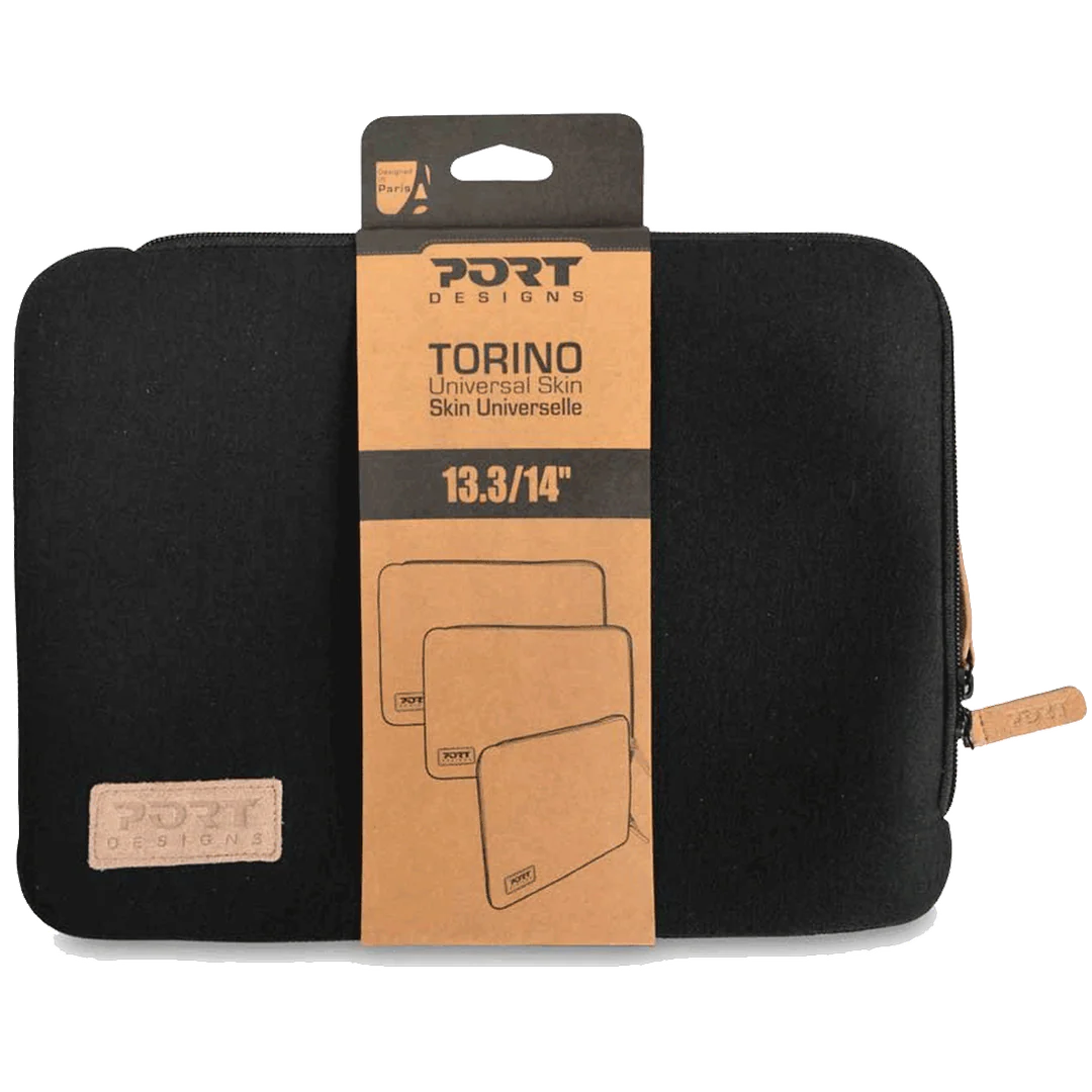 Port Designs Torino 14" Laptop Sleeve | Black - Image 2