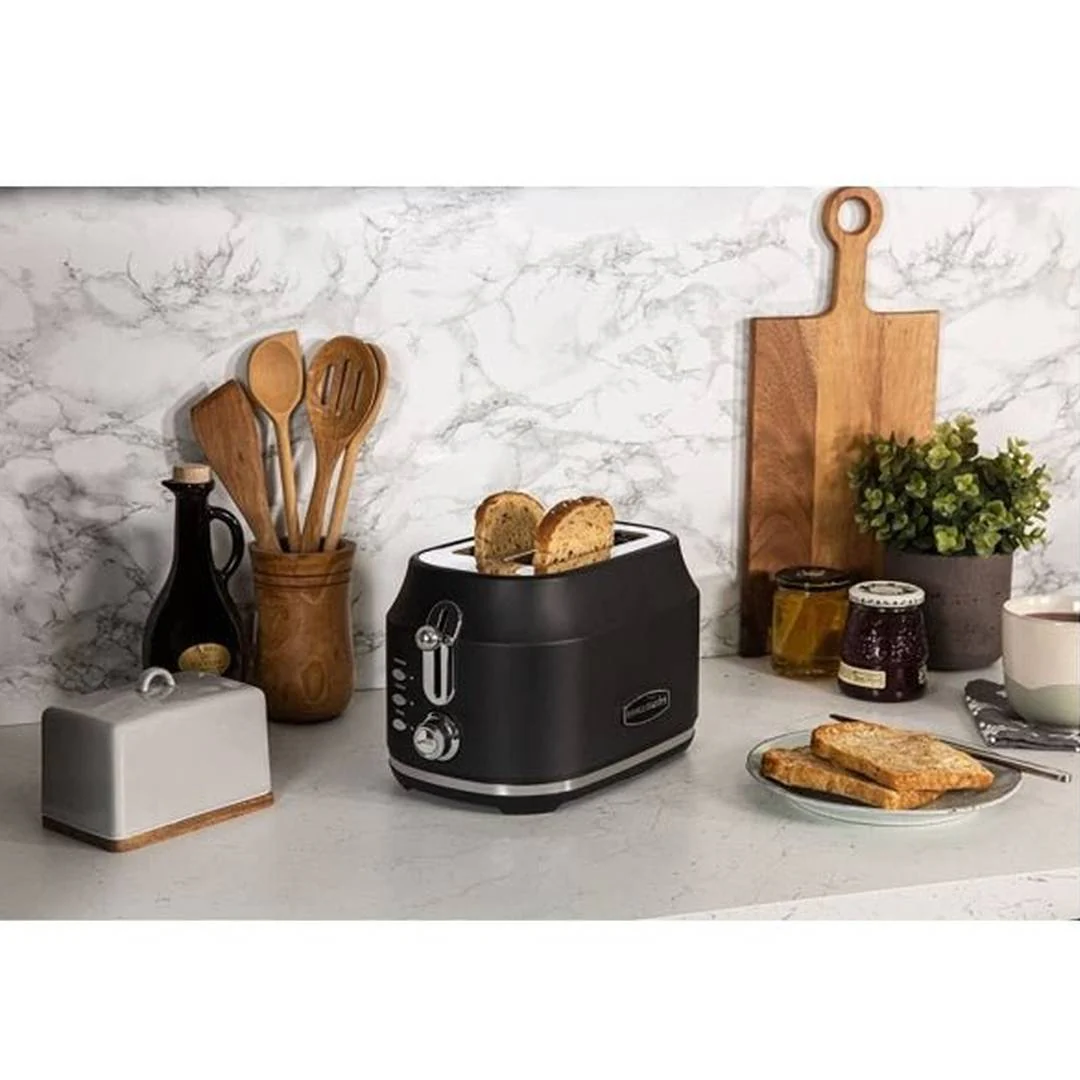 Rangemaster Classic 2 Slice Black Toaster | RMCL2S201BK - Image 5