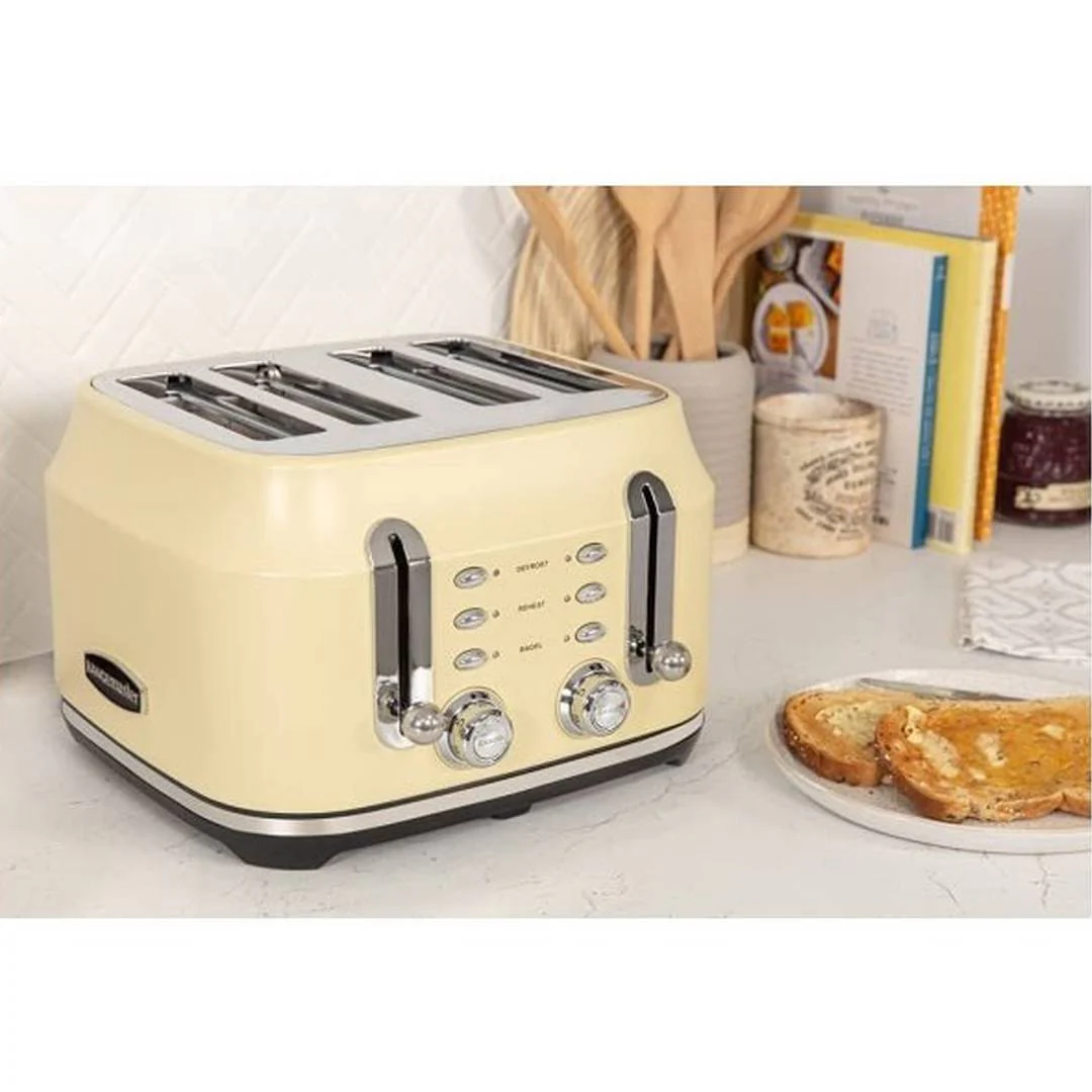 Rangemaster Classic 4 Slice Cream Toaster | RMCL4S201CM - Image 3