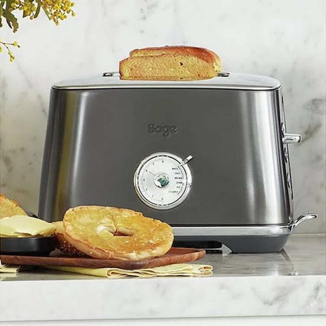 Sage Luxe 2 Slice Toaster Black Stainless Steel | STA735BST4GUK1 - Image 2