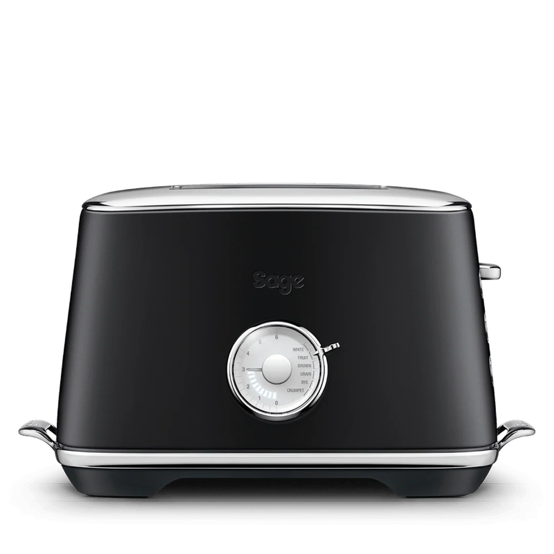 Sage Luxe 2 Slice Toaster Black Truffle | STA735BTR4GUK1