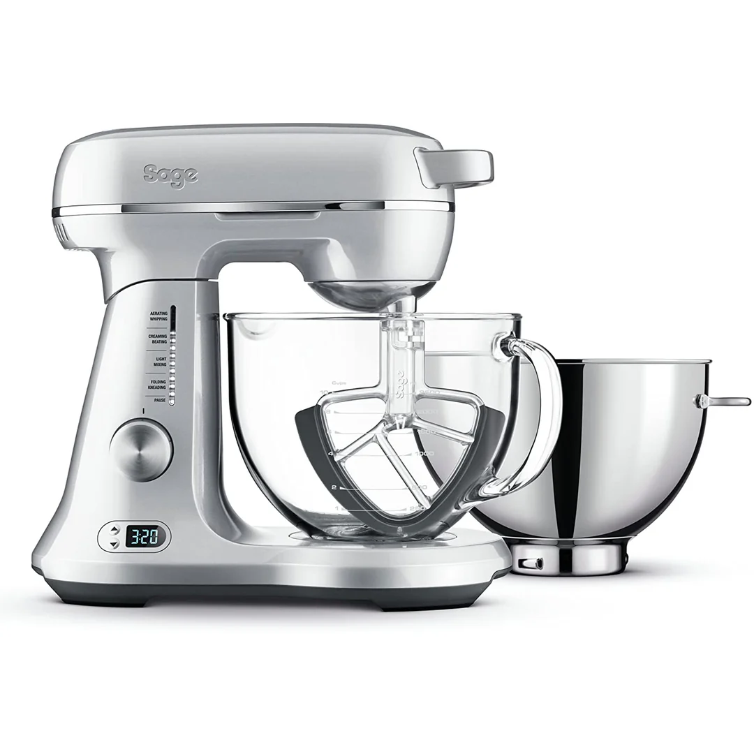 Sage the Bakery Boss Food Mixer with Extra Bowl | Stainless Steel