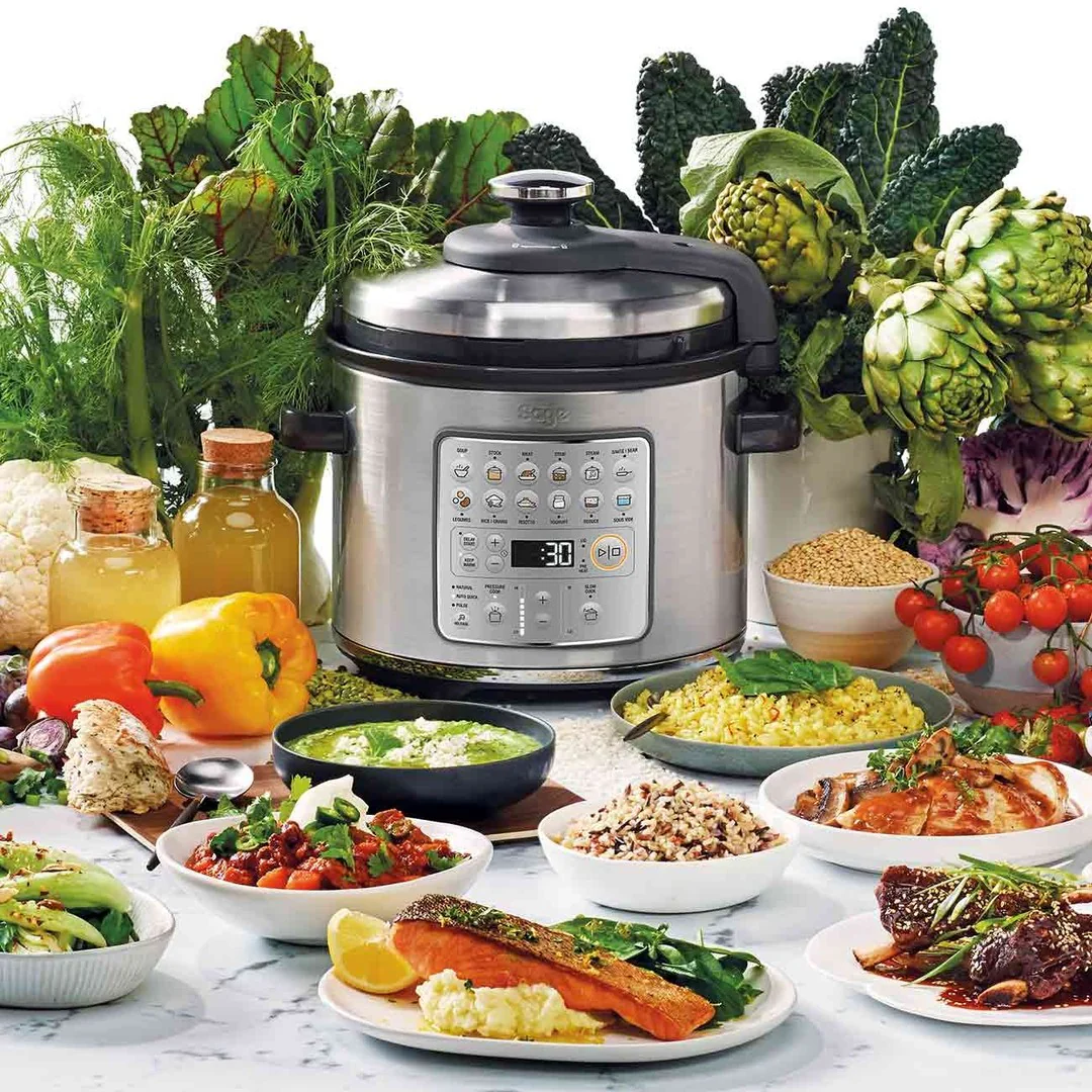Sage The Fast Slow Go Multi Cooker Brushed Stainless Steel | SPR680BSS2GUK1 - Image 5