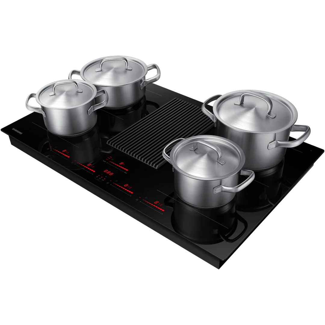 Samsung 80cm Infinite Range Four Zone Vented Induction Hob | NZ84T9747VK/UR - Image 4