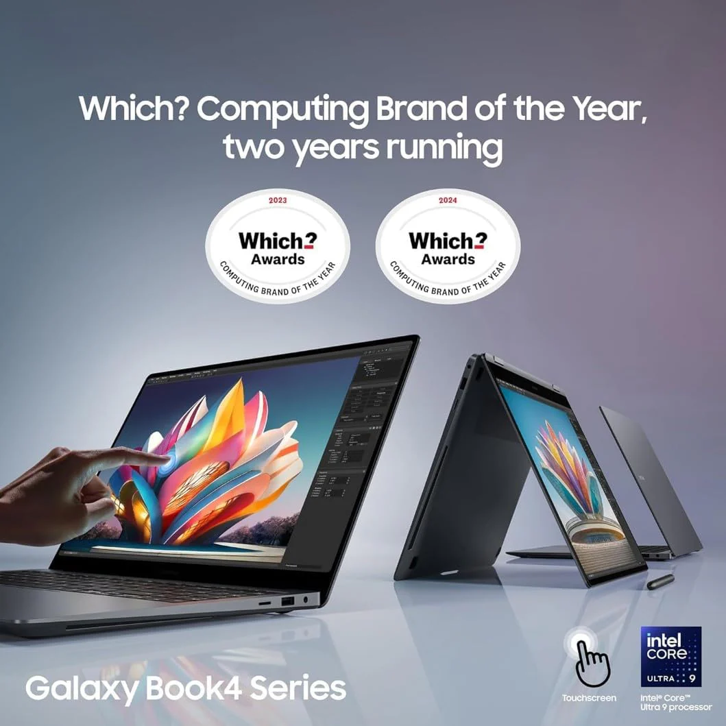 Samsung Galaxy Book4 15.6″ Laptop | Intel Core i5‑1335U, 8 GB RAM, 512 GB SSD - Image 3