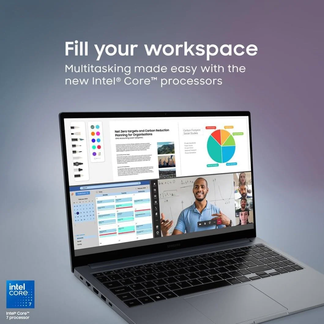 Samsung Galaxy Book4 15.6″ Laptop | Intel Core i5‑1335U, 8 GB RAM, 512 GB SSD - Image 4