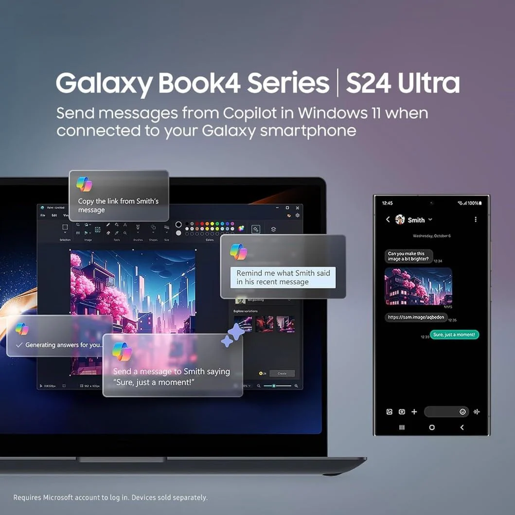 Samsung Galaxy Book4 15.6″ Laptop | Intel Core i5‑1335U, 8 GB RAM, 512 GB SSD - Image 5