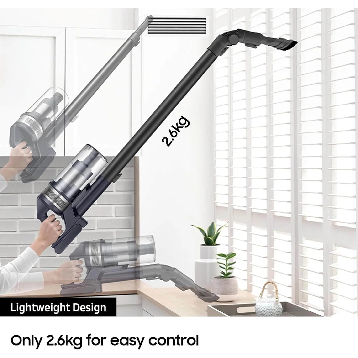Samsung Jet™ 75E Complete Cordless Vacuum Cleaner | VS20B75ACR5/EU - Image 4