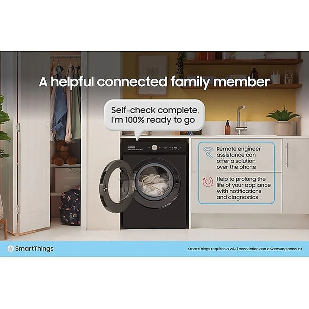 Samsung Series 5 AI Energy 8KG Smart Washing Machine with 1400rpm | WW80CGC04DAB - Image 7