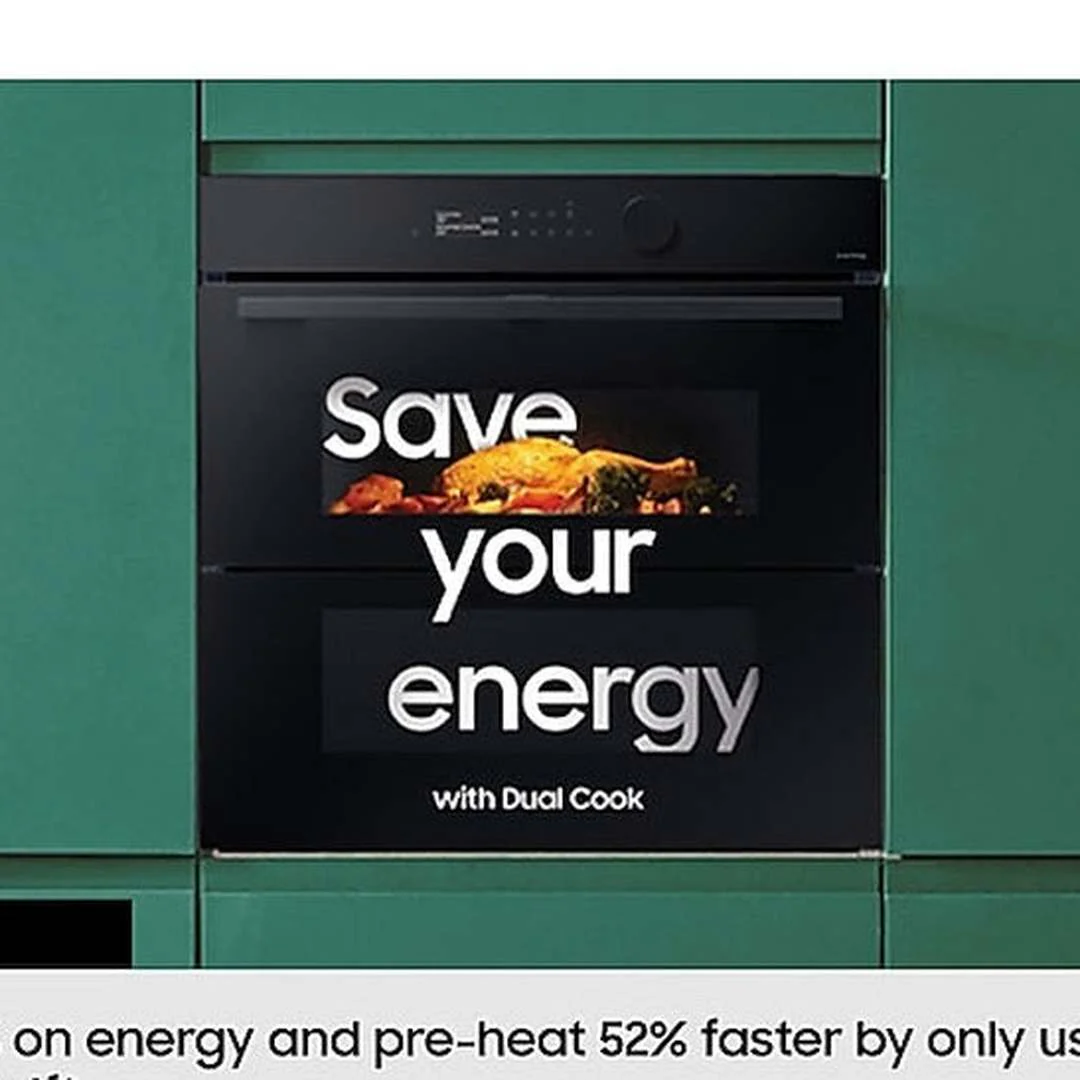 Samsung Series 5 Dual Cook Flex Electric Pyrolytic Smart Oven - Black | NV7B5750TAK/U4 - Image 5