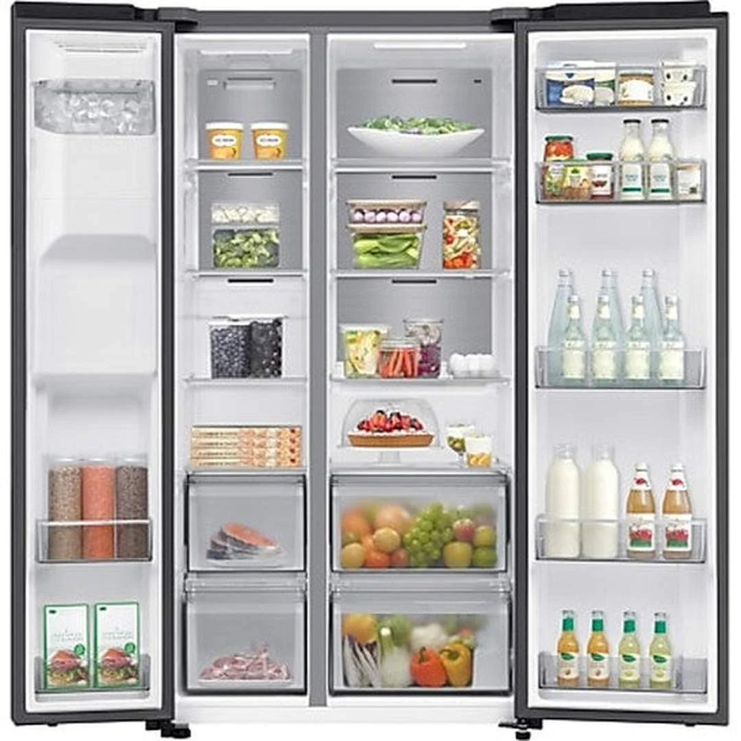 Samsung Series 6 640L Total No Frost American Fridge Freezer | RS70F64KEFEU - Image 3