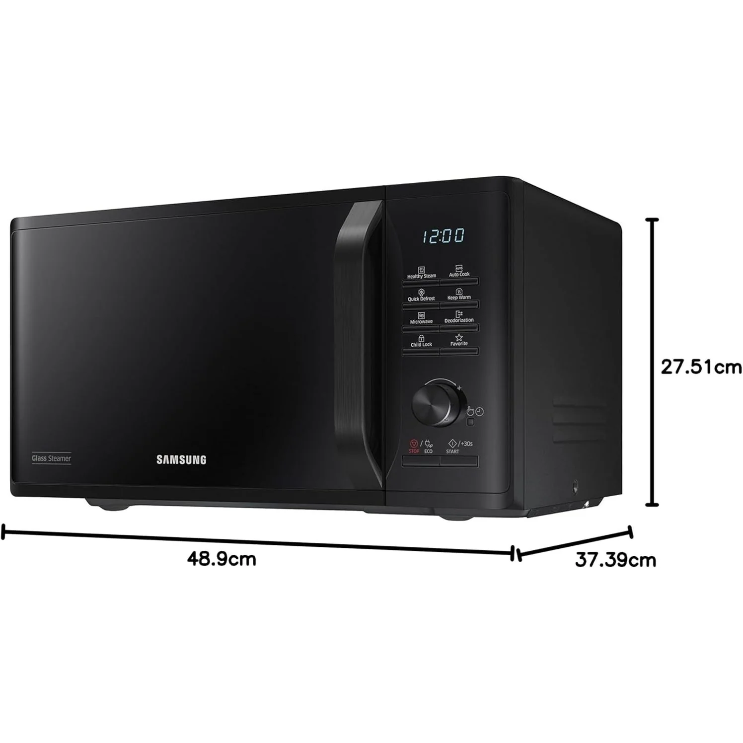 Samsung Solo MWO Capacity 23 L Black | MS23K3515AK/EU - Image 2
