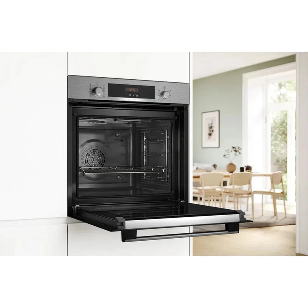 Series 4 Built-in oven with added steam function 60 x 60 cm Stainless steel | HQA574BS3B - Image 3