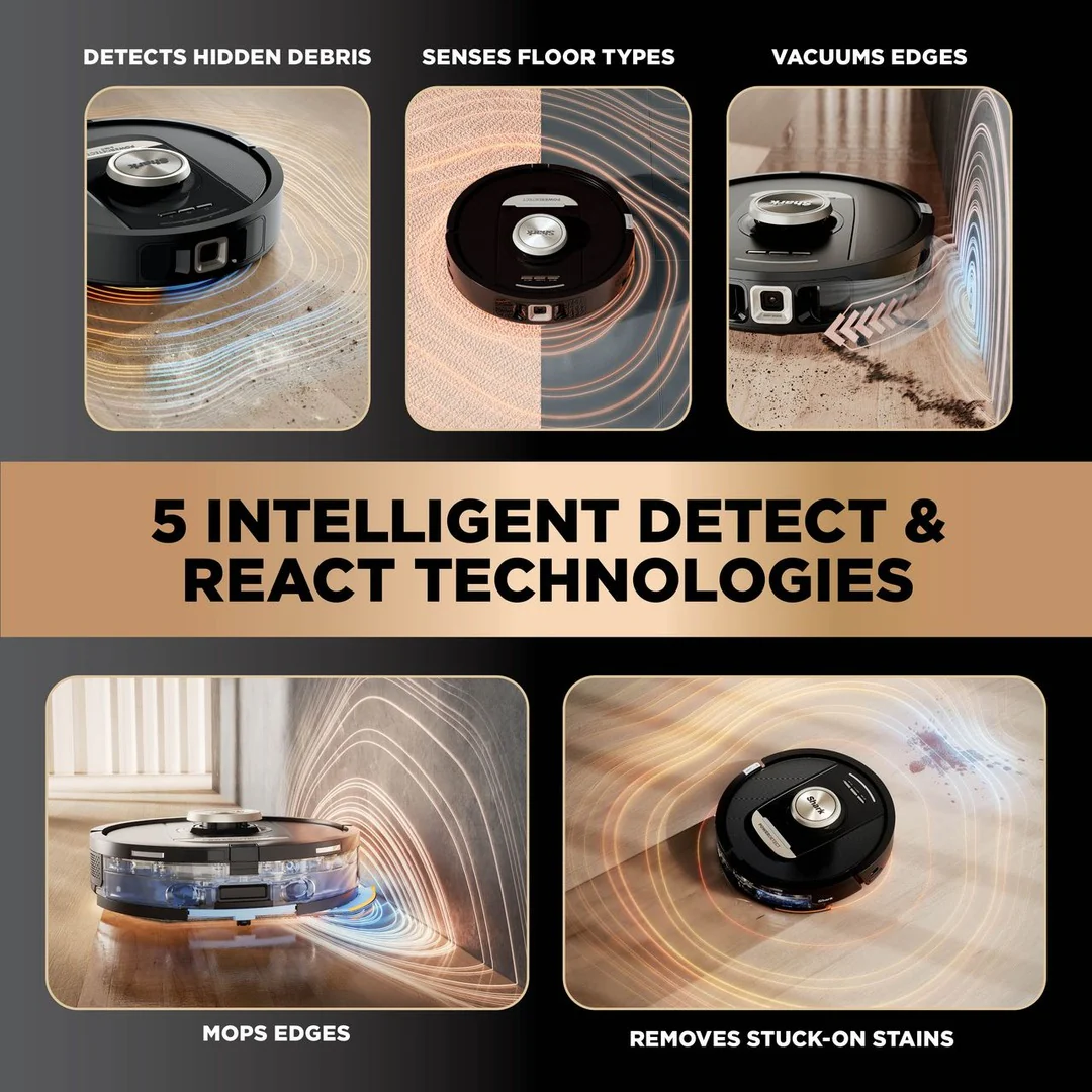 Shark 2-in-1 Self-Empty, Self-Refill & Self-Clean Robot Vacuum & Mop | RV2800ZEUK - Image 3