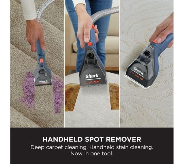 Shark CarpetXpert Deep Carpet Cleaner – Grey/Orange | EX150UK - Image 4