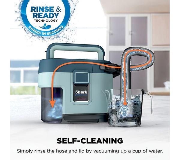 Shark EveryMess Portable 3-in-1 Stain Eliminator 2kg Wet Dry Vacuum | VX110UK - Image 8