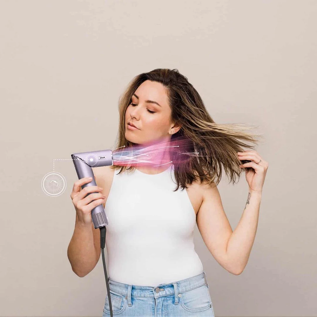 Shark FlexStyle 5 in 1 Air Styler and Hair Dryer with Storage Case - Lilac Frost | HD440PLUK - Image 6