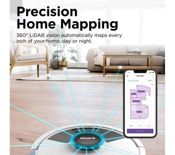 Shark Matrix Plus 2-in-1 Self-Empty Robot Vacuum & Mop | RV2620WAUKWH - Image 7